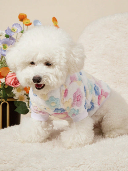 PETSIN Dinosaur Print Pet Hoodie