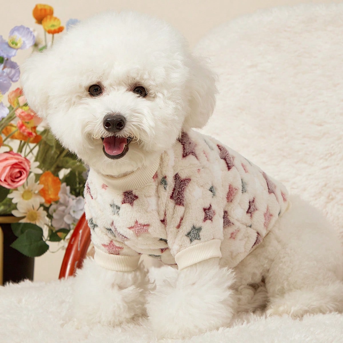 PETSIN Dinosaur Print Pet Hoodie