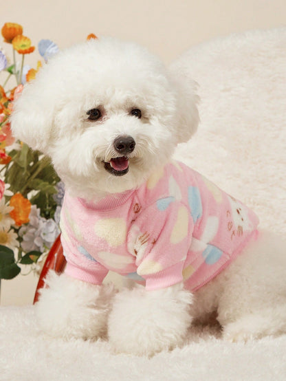 PETSIN Dinosaur Print Pet Hoodie