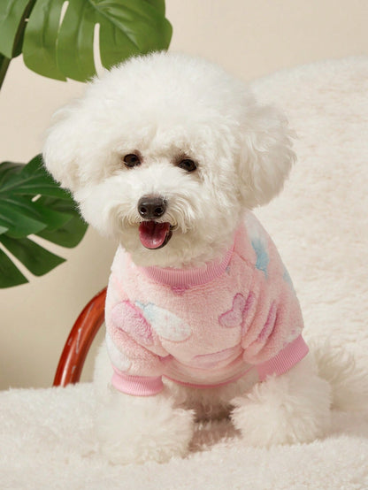 PETSIN Dinosaur Print Pet Hoodie