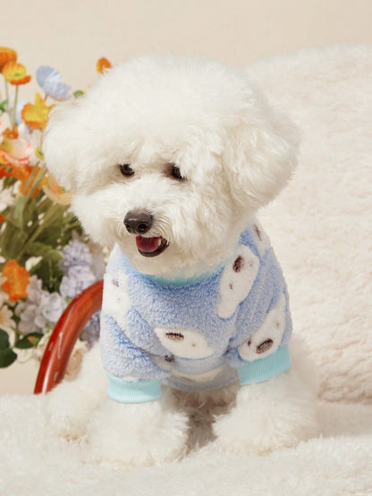 PETSIN Dinosaur Print Pet Hoodie
