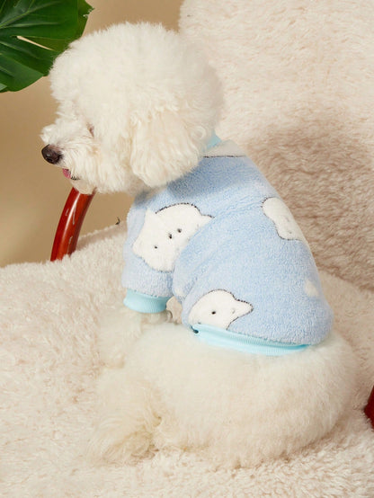 PETSIN Dinosaur Print Pet Hoodie