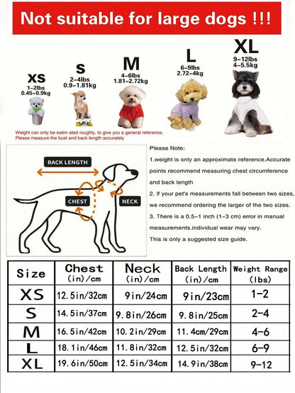PETSIN Warm Pet Hoodie Sweatshirt