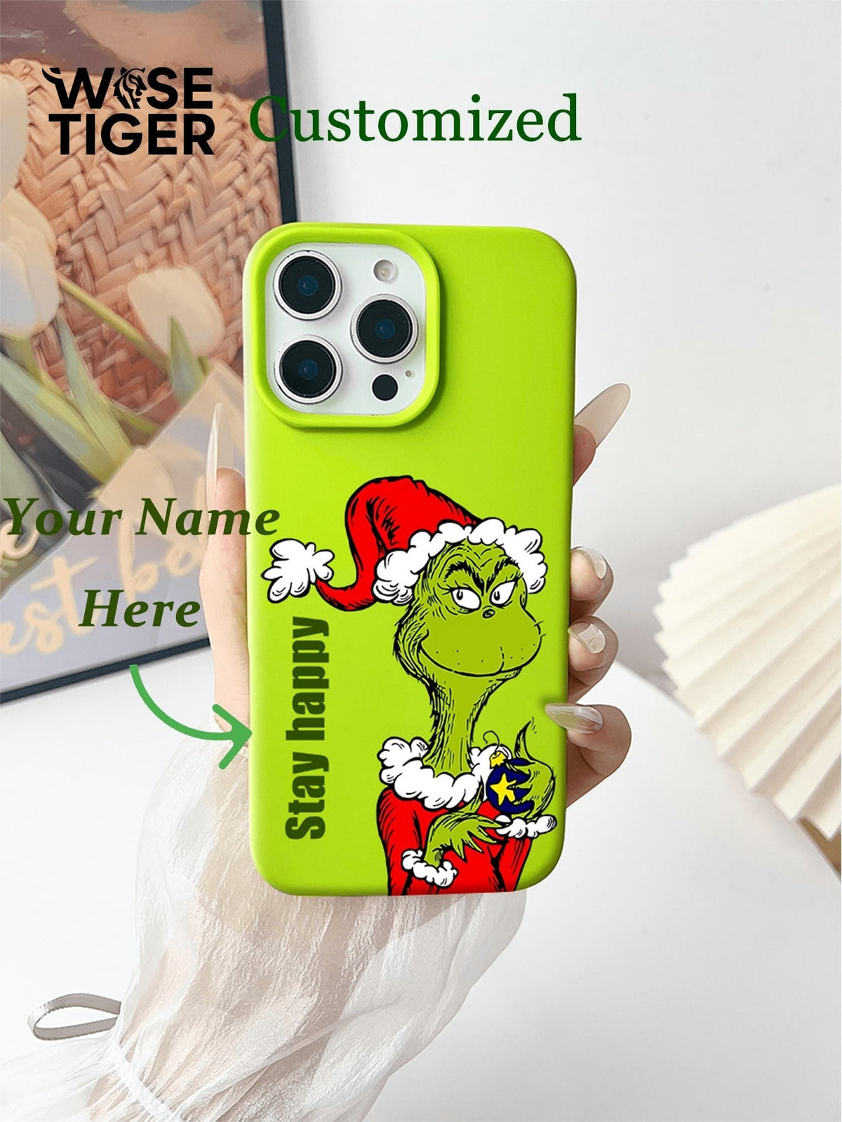 Personalized Holiday Photo Phone Case