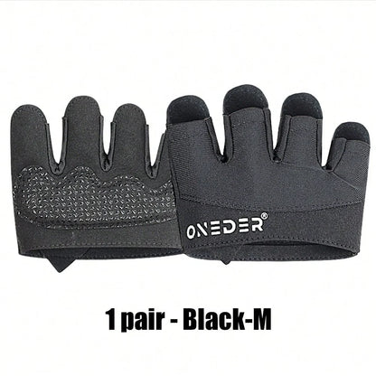 Half Finger Anti-Slip Fitness Gloves