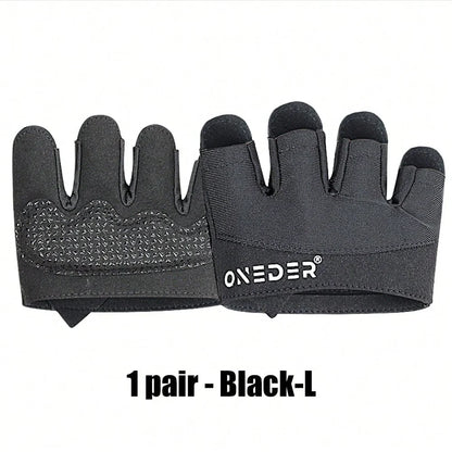 Half Finger Anti-Slip Fitness Gloves