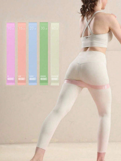 5-Level Resistance Exercise Bands
