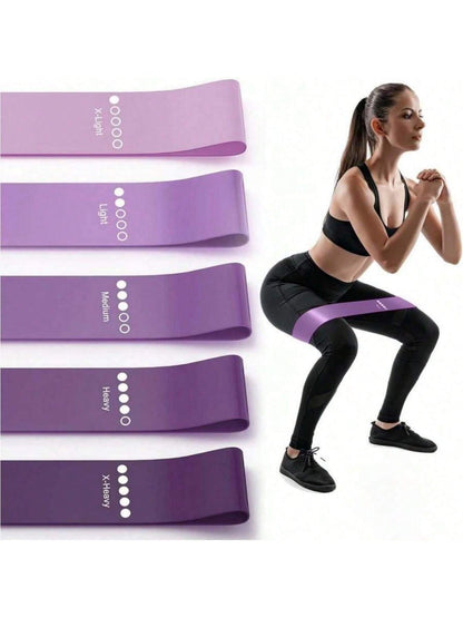 5-Level Resistance Exercise Bands