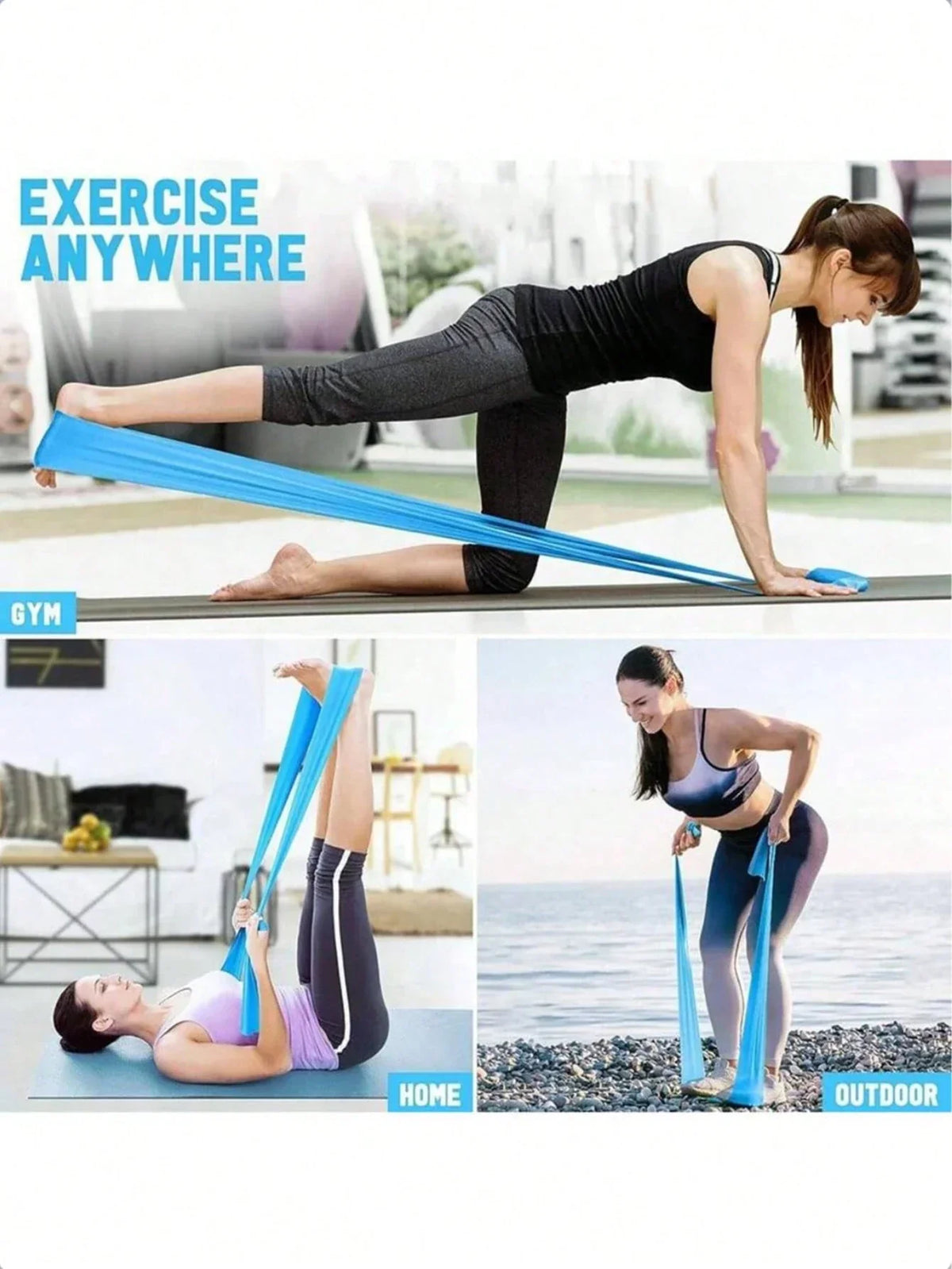 Yoga Pilates Resistance Stretch Band