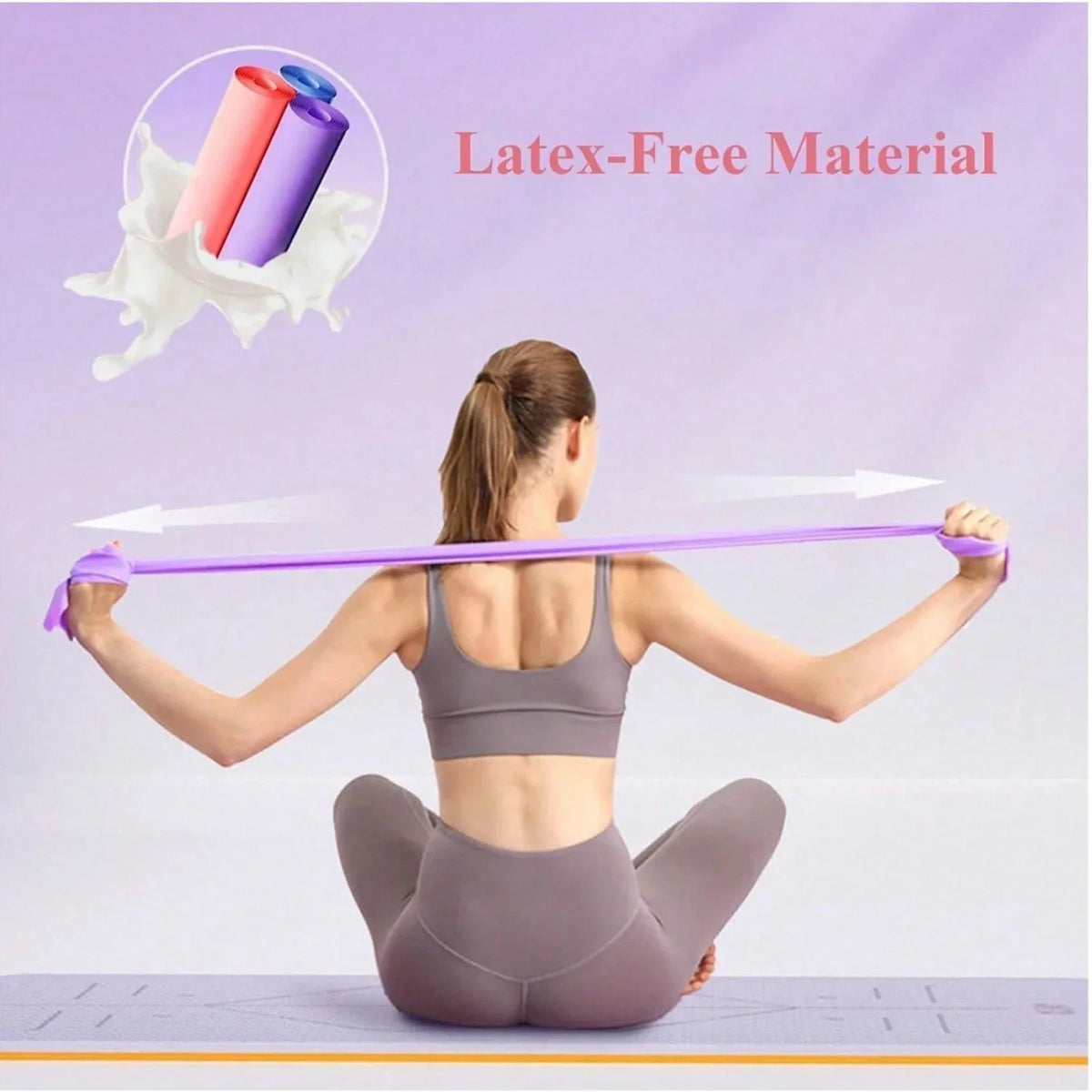 Yoga Pilates Resistance Stretch Band