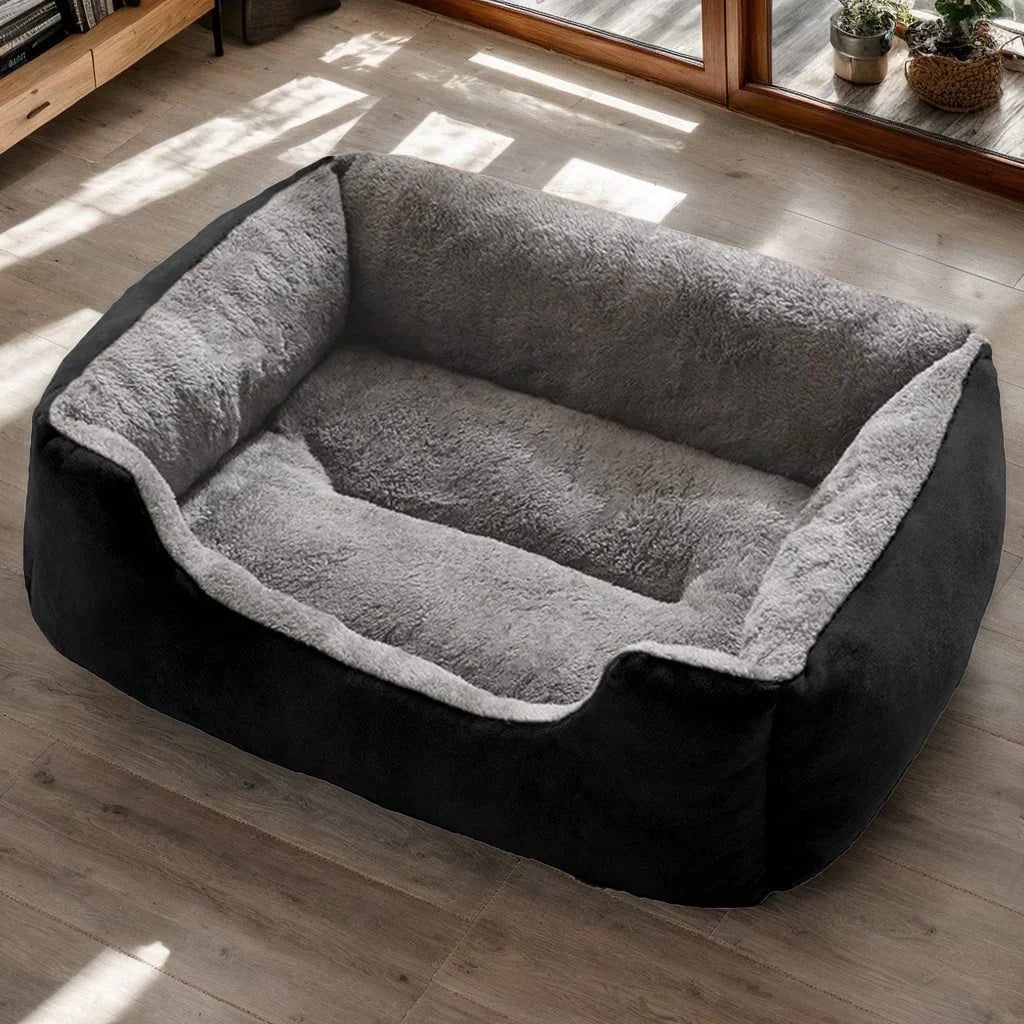 Thick Plush Rectangular Pet Bed