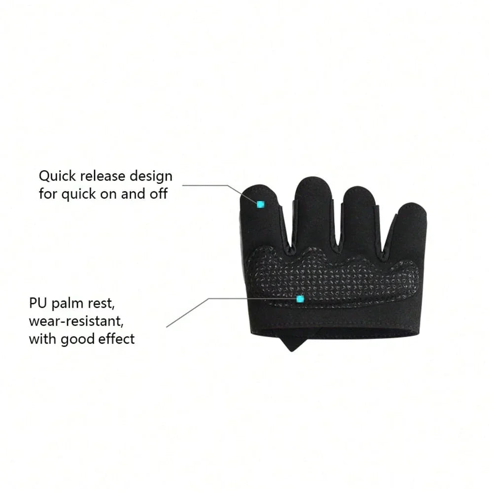 Half Finger Anti-Slip Fitness Gloves