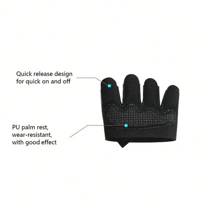 Half Finger Anti-Slip Fitness Gloves