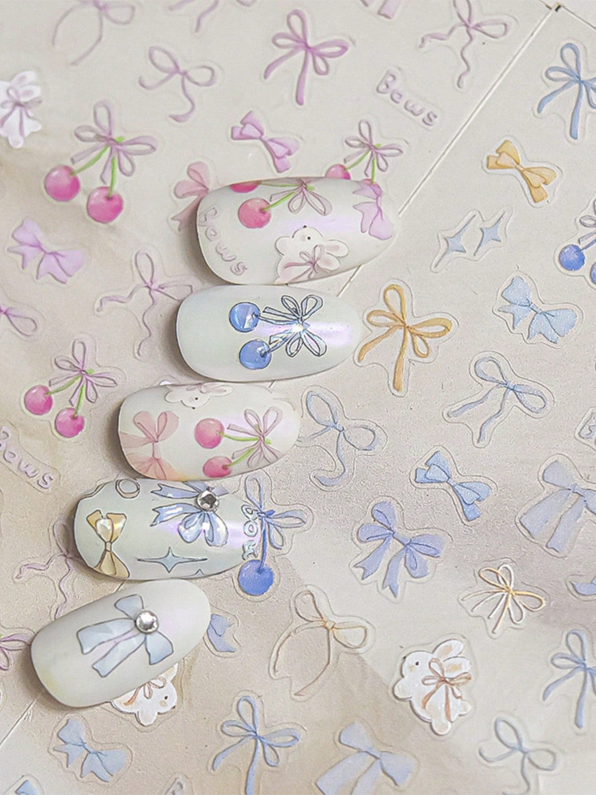Luxury Crystal Diamond Nail Stickers