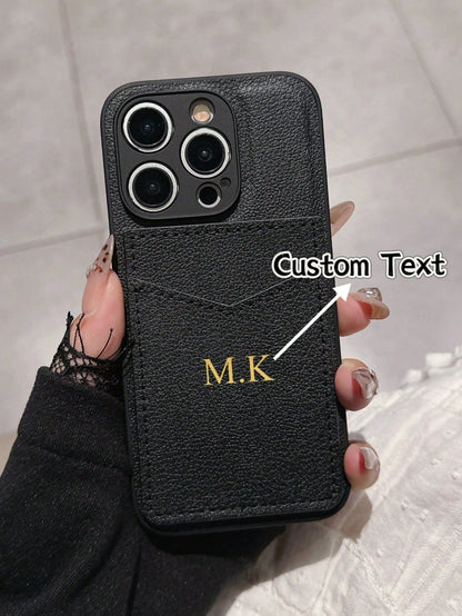 Custom Image Text iPad Case