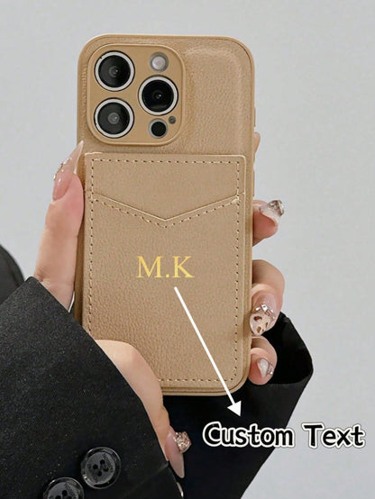 Custom Image Text iPad Case