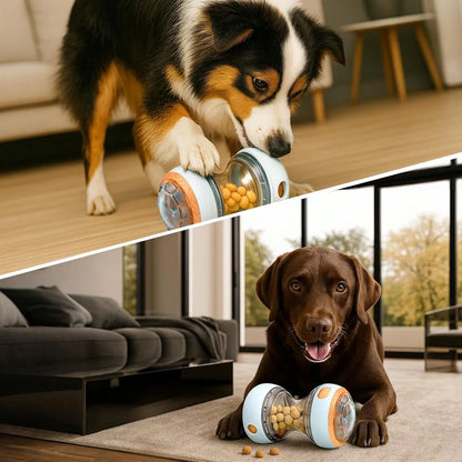 Interactive Dog Treat Puzzle Ball