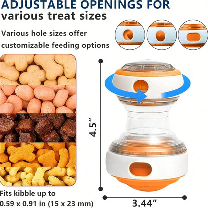 Interactive Dog Treat Puzzle Ball