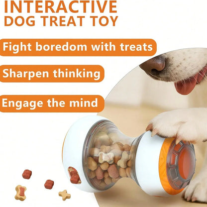 Interactive Dog Treat Puzzle Ball