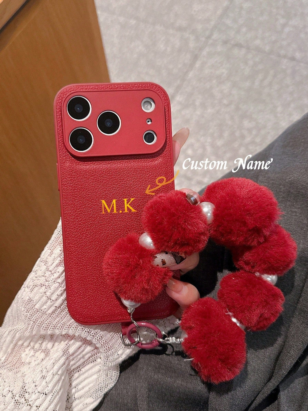 Custom Image Text iPad Case