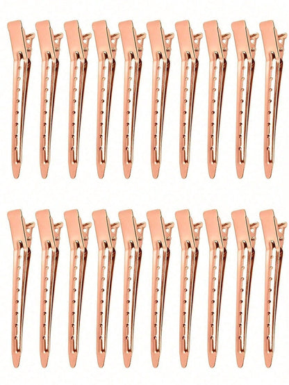 20pcs Metal Duck Alligator Hair Clips
