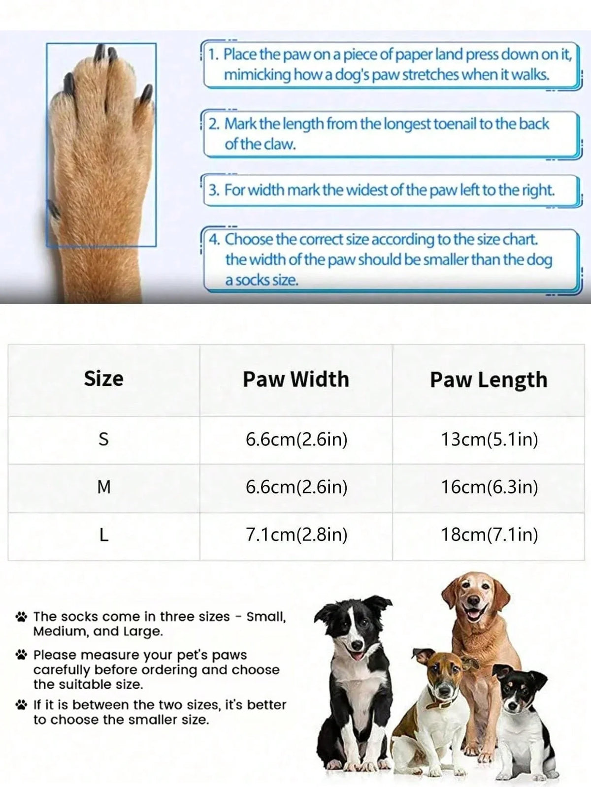 Anti-Slip Dog Paw Socks
