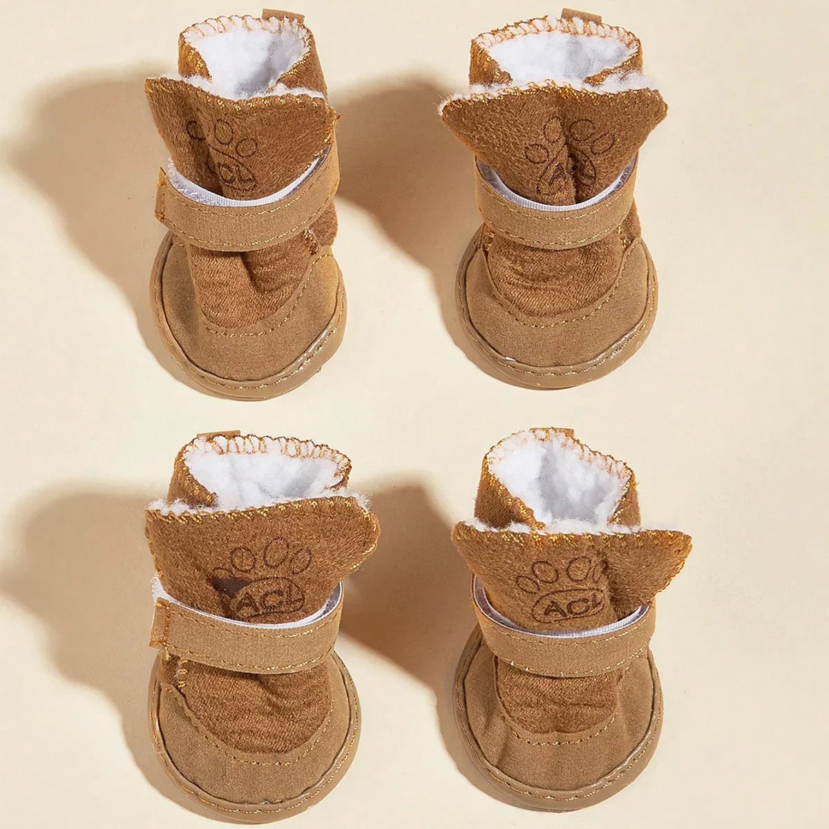 Lamb Wool Pet Snow Boots