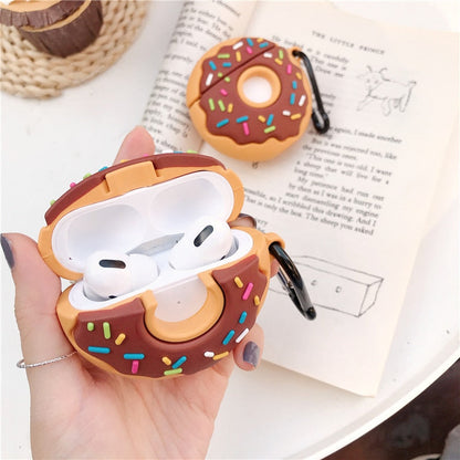 Donuts Silicone Case for AirPods Pro Compatible with Apple Devices