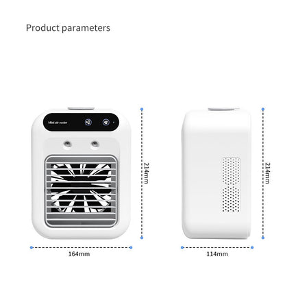 Mini Portable Air Cooler with Water Cooling Fan