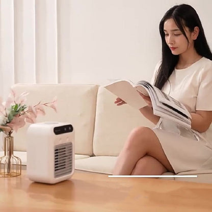 Mini Portable Air Cooler with Water Cooling Fan
