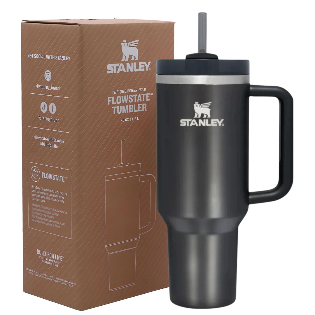 Stanley Tumbler 40oZ With Handle and Straw