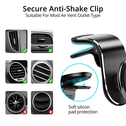 Air Vent Phone Holder with 360° Rotation