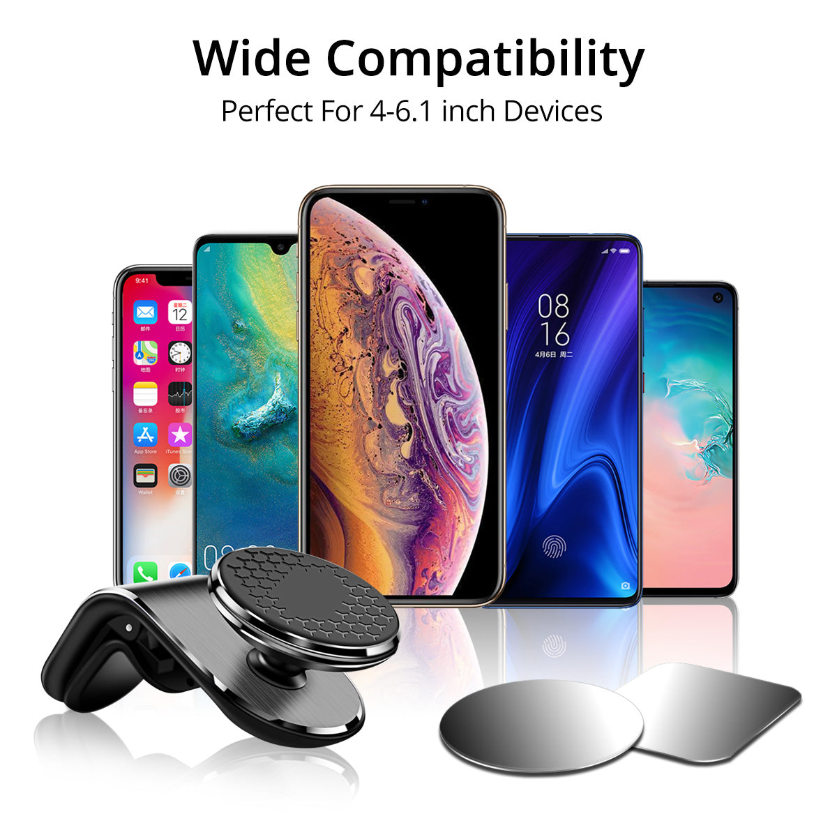 Air Vent Phone Holder with 360° Rotation