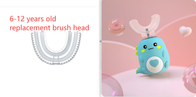 Smart Kids Electric Toothbrush 360° Oral Cleaner with USB Charging
