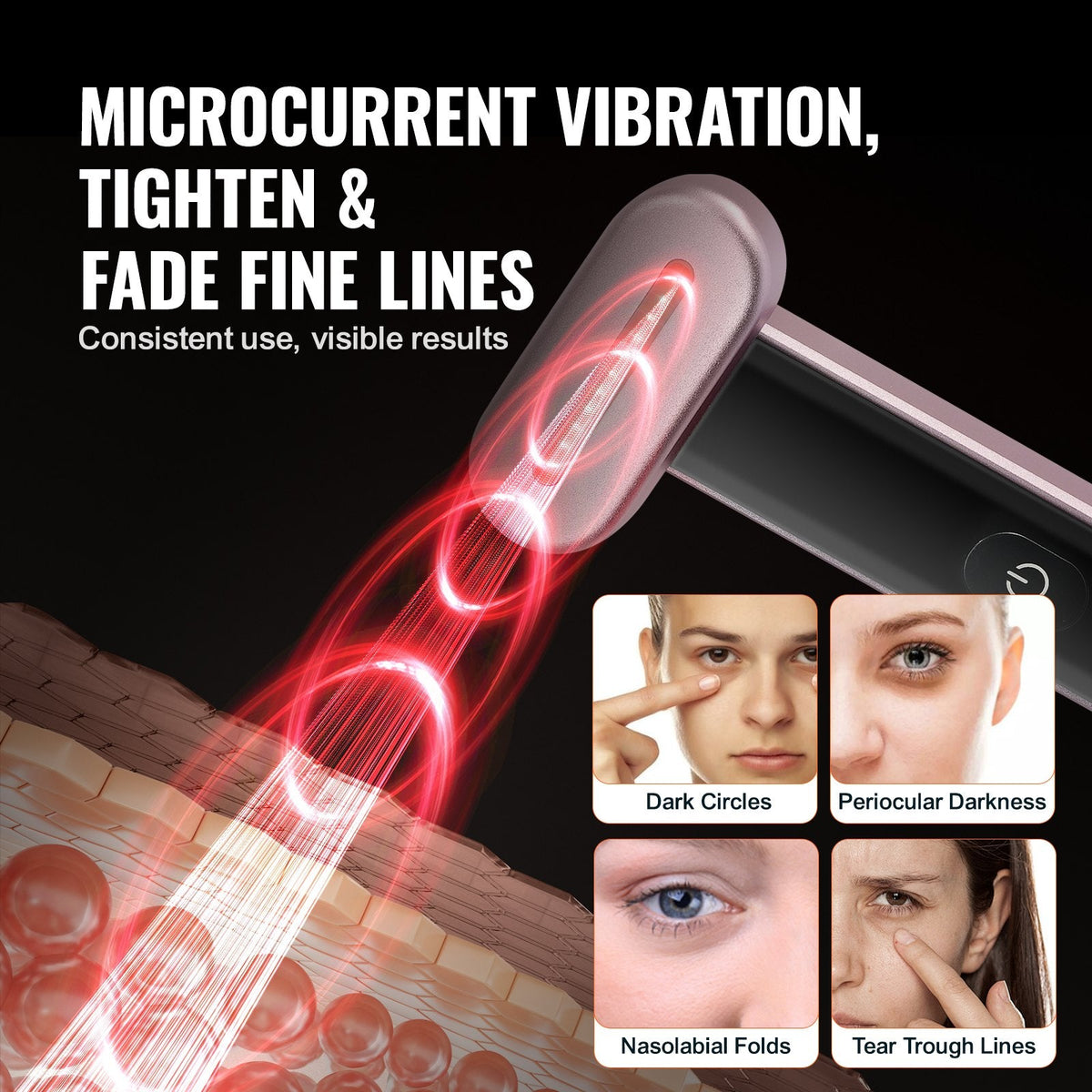 Red Light Therapy Wand For Face And Neck
