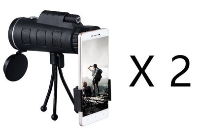 Monocular Telescope Zoom Scope with Compass