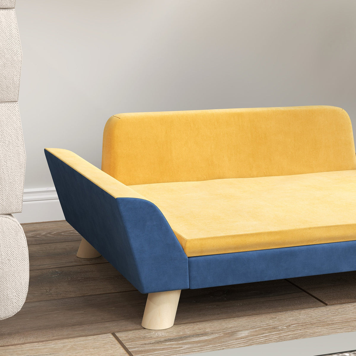 Dog Sofa Bed for Small Dogs with Soft Cushion