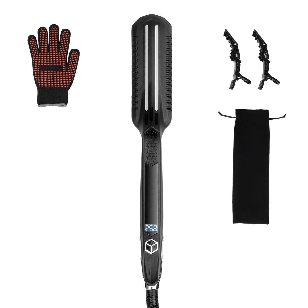VEVOR Hair Straightener Voltage 110V 240V For Salon Home Travel Use