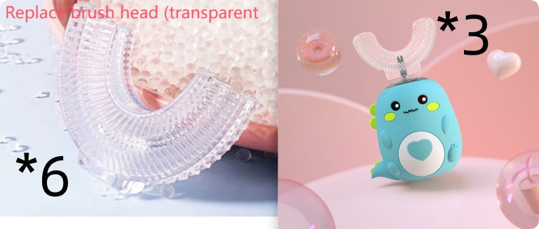 Smart Kids Electric Toothbrush 360° Oral Cleaner with USB Charging