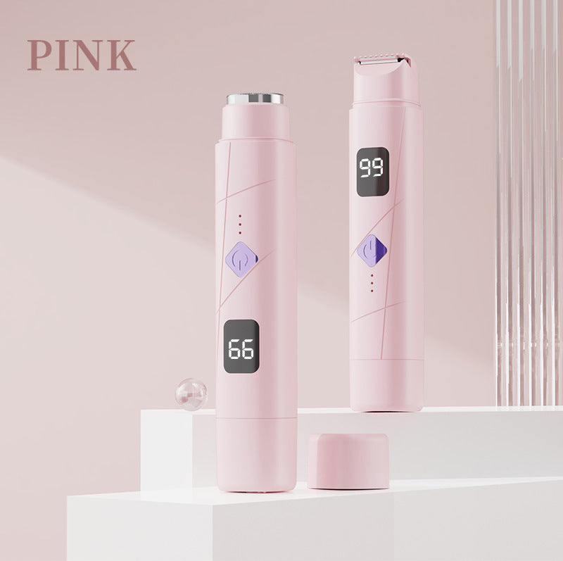 Digital Display Type-c Multifunctional Women's Shaver Hair Removal Device
