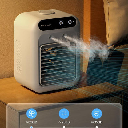 Mini Portable Air Cooler with Water Cooling Fan