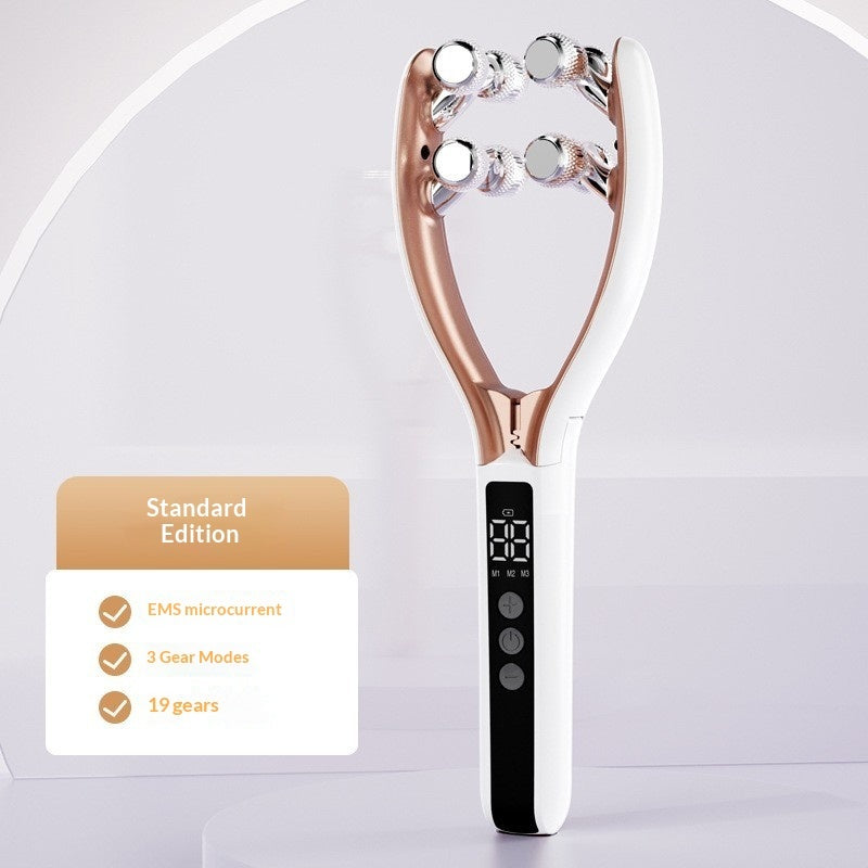 Home V-Roller Microcurrent Dual-Wave Roller Massager