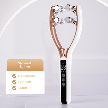 Home V-Roller Microcurrent Dual-Wave Roller Massager