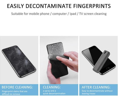 2 In 1 Phone Computer Screen Cleaner Kit For Screen Dust