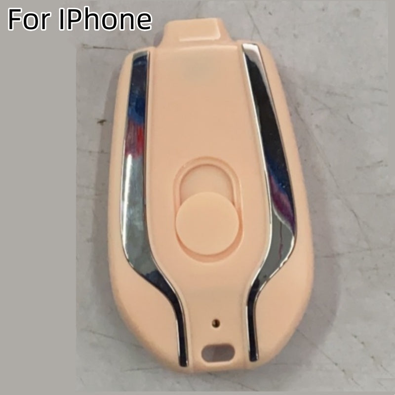 Mini Keychain Charger 1500mAh – Type-C Power Bank