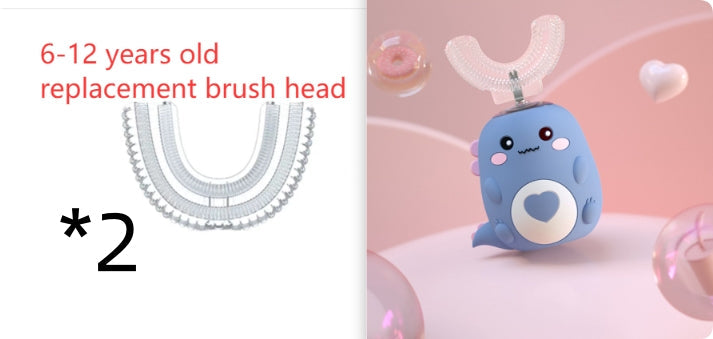 Smart Kids Electric Toothbrush 360° Oral Cleaner with USB Charging