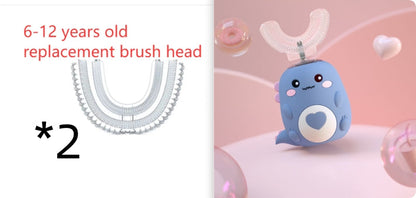 Smart Kids Electric Toothbrush 360° Oral Cleaner with USB Charging