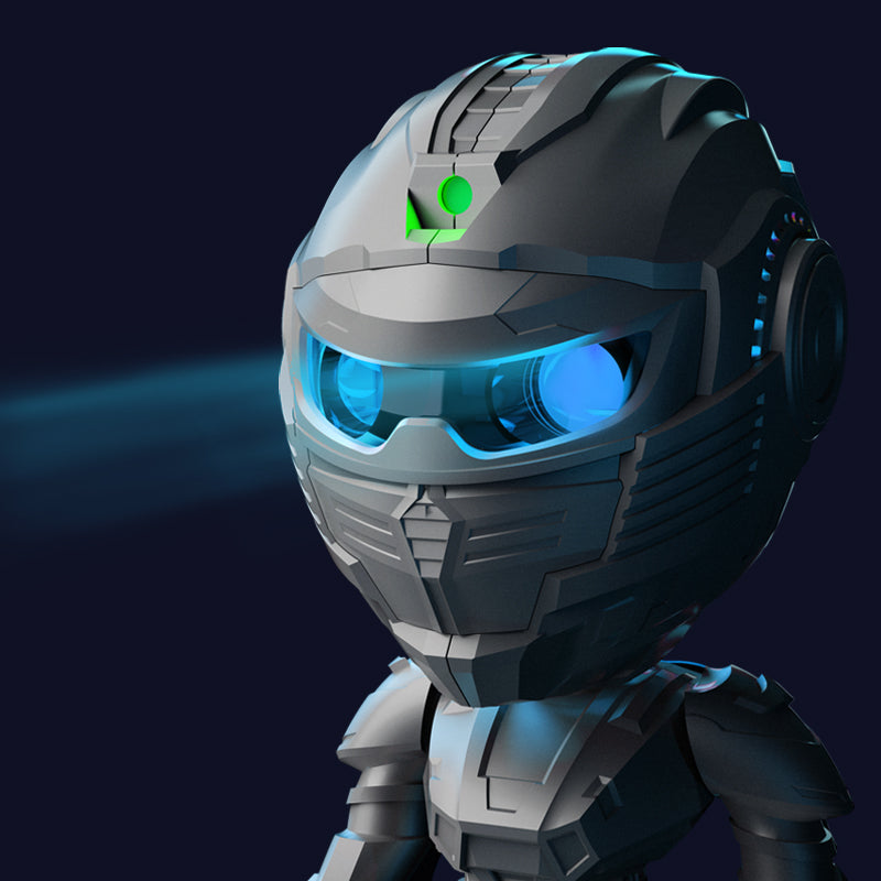 Hot-selling Mecha Samurai Starry Sky Projection Night Light