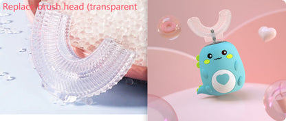 Smart Kids Electric Toothbrush 360° Oral Cleaner with USB Charging