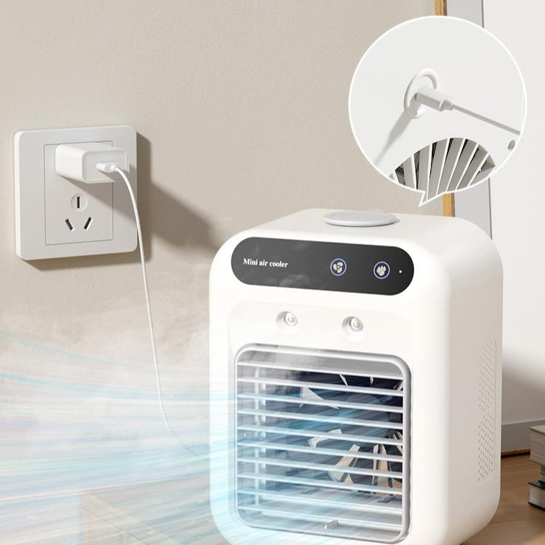 Mini Portable Air Cooler with Water Cooling Fan